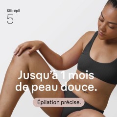 Épilateur électrique - BRAUN - SE5-011 - 2 modes - 40 min - Étanche