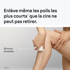 Épilateur électrique - BRAUN - SE5-011 - 2 modes - 40 min - Étanche