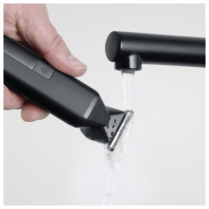 Tondeuse cheveux & barbe 6-en-1 multifonction - SEVERIN - HS 0710 - 90 min autonomie - Embouts magnétiques - IPX6 - Noir Tondeuse cheveux & barbe 6-en-1 multifonction - SEVERIN - HS 0710 - 90 min autonomie - Embouts magnétiques - IPX6 - Noir