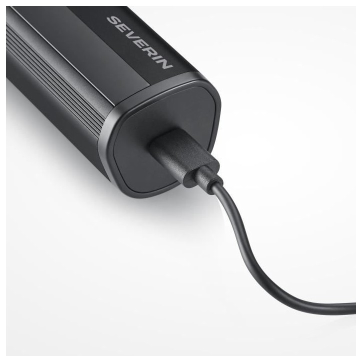 Tondeuse cheveux & barbe 6-en-1 multifonction - SEVERIN - HS 0710 - 90 min autonomie - Embouts magnétiques - IPX6 - Noir Tondeuse cheveux & barbe 6-en-1 multifonction - SEVERIN - HS 0710 - 90 min autonomie - Embouts magnétiques - IPX6 - Noir