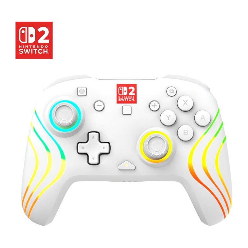 Manette Gaming sans fil RGB - TURTLE BEACH - Afterglow Wave pour Ninte