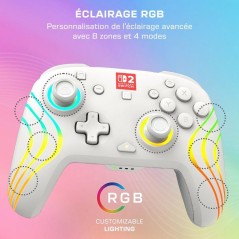Manette Gaming sans fil RGB - TURTLE BEACH - Afterglow Wave pour Ninte