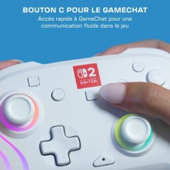 Manette Gaming sans fil RGB - TURTLE BEACH - Afterglow Wave pour Ninte