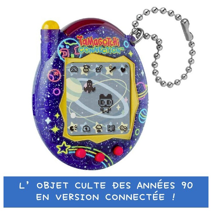 Tamagotchi Connection Neon Planet - Bandai - Animal virtuel interactif infra-rouge - 6 jeux - 50 personnages - Des 6 ans Tamagotchi Connection Neon Planet - Bandai - Animal virtuel interactif infra-rouge - 6 jeux - 50 personnages - Des 6 ans