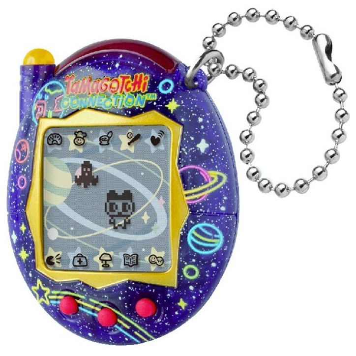 Tamagotchi Connection Neon Planet - Bandai - Animal virtuel interactif infra-rouge - 6 jeux - 50 personnages - Des 6 ans Tamagotchi Connection Neon Planet - Bandai - Animal virtuel interactif infra-rouge - 6 jeux - 50 personnages - Des 6 ans