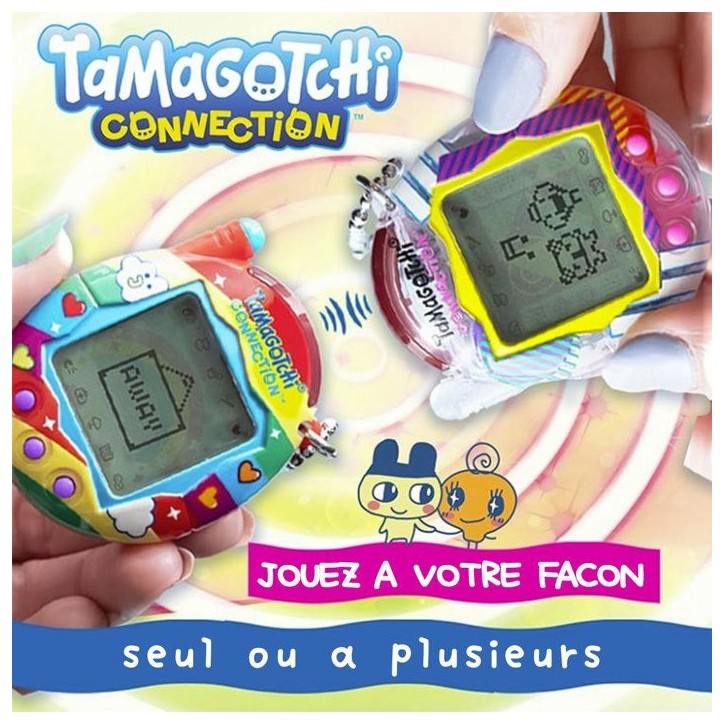 Tamagotchi Connection Neon Planet - Bandai - Animal virtuel interactif infra-rouge - 6 jeux - 50 personnages - Des 6 ans Tamagotchi Connection Neon Planet - Bandai - Animal virtuel interactif infra-rouge - 6 jeux - 50 personnages - Des 6 ans