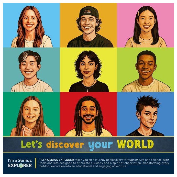 I'M A GENIUS EXPLORER Torche & Boussole - Kit d'Exploration - LISCIANIGIOCHI - Des 7 ans I'M A GENIUS EXPLORER Torche & Boussole - Kit d'Exploration - LISCIANIGIOCHI - Des 7 ans
