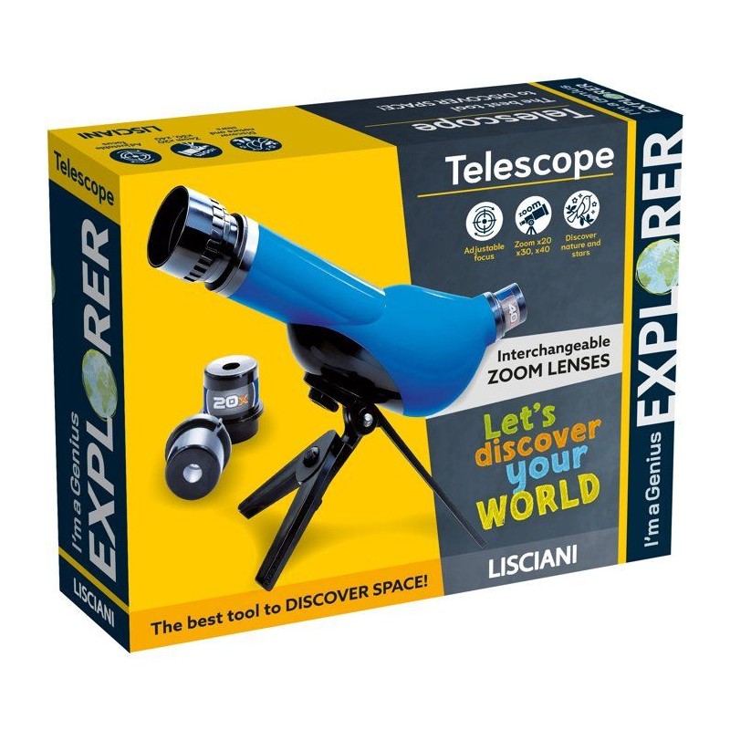 I'M A GENIUS EXPLORER Télescope - Instrument Scientifique - LISCIANIG