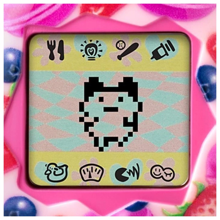 Tamagotchi - BANDAI - Tamagotchi original - Berry Delicious - animal électronique virtuel avec écran couleur, 3 boutons et jeu Tamagotchi - BANDAI - Tamagotchi original - Berry Delicious - animal électronique virtuel avec écran couleur, 3 boutons et jeu