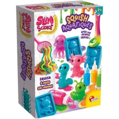 SLUMI SCIENCE Pocket Squish Aquatiques - Kit Créatif - LISCIANIGIOCHI