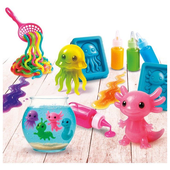SLUMI SCIENCE Pocket Squish Aquatiques - Kit Créatif - LISCIANIGIOCHI - Créations d'elfes d'eau - Des 7 ans SLUMI SCIENCE Pocket Squish Aquatiques - Kit Créatif - LISCIANIGIOCHI - Créations d'elfes d'eau - Des 7 ans