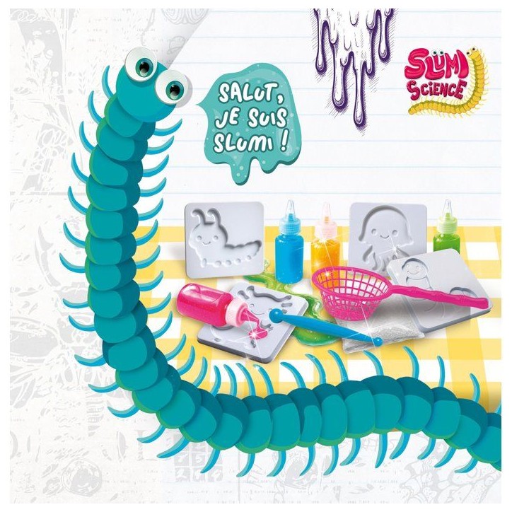 SLUMI SCIENCE Pocket Squish Aquatiques - Kit Créatif - LISCIANIGIOCHI - Créations d'elfes d'eau - Des 7 ans SLUMI SCIENCE Pocket Squish Aquatiques - Kit Créatif - LISCIANIGIOCHI - Créations d'elfes d'eau - Des 7 ans