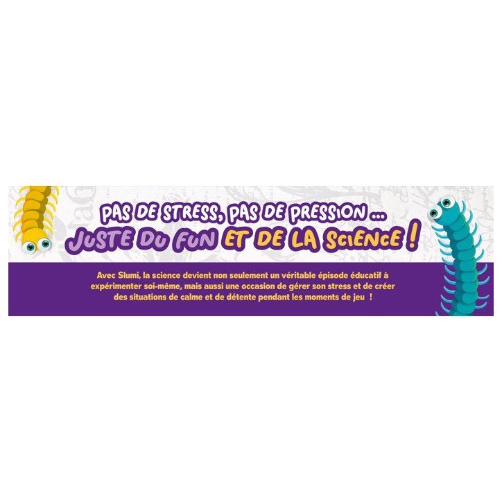 SLUMI SCIENCE Squish Ball - Kit Créatif - LISCIANIGIOCHI - Slime & Billes Colorées - Des 7 ans SLUMI SCIENCE Squish Ball - Kit Créatif - LISCIANIGIOCHI - Slime & Billes Colorées - Des 7 ans