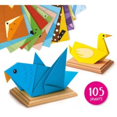 KIDS ART Origami Lab - LISCIANIGIOCHI - Origami - 105 Feuilles & 50 Mo