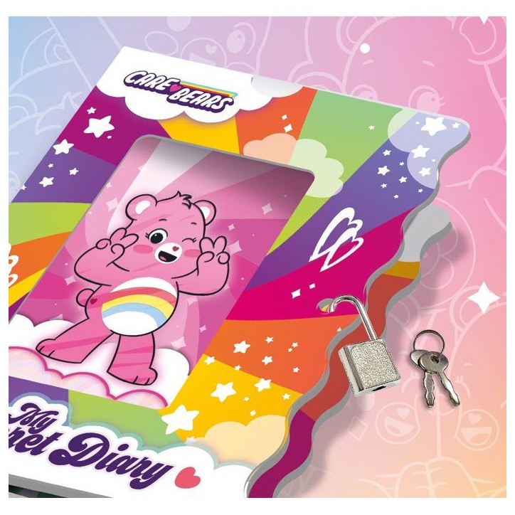 Création journal secret - Les Bisounours - LISCIANIGIOCHI - Journal Intime - Cadenas - Feutres magiques - Des 5 ans Création journal secret - Les Bisounours - LISCIANIGIOCHI - Journal Intime - Cadenas - Feutres magiques - Des 5 ans