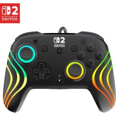 Manette Gaming filaire RGB - TURTLE BEACH - Afterglow Wave pour Ninten