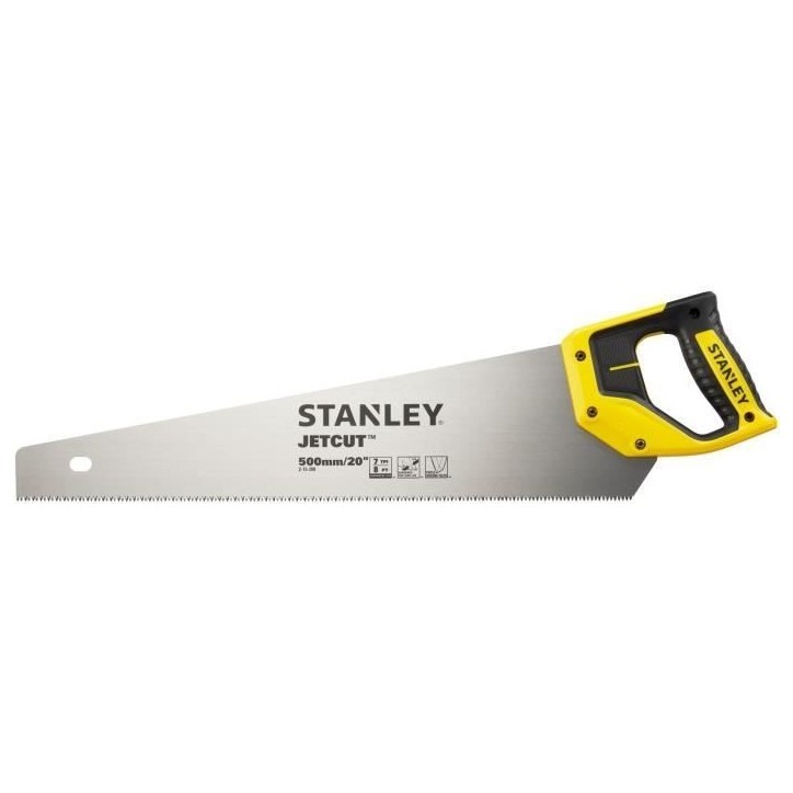 Scie Egoine - STANLEY - 2-15-288 - Jetcut - Coupe de Debit Moyenne Section 500 mm Scie Egoine - STANLEY - 2-15-288 - Jetcut - Coupe de Debit Moyenne Section 500 mm