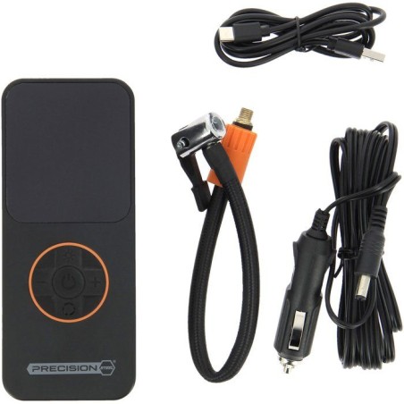 Mini compresseur sans fil rechargeable - PRECISION STEEL - 10 bar - Go
