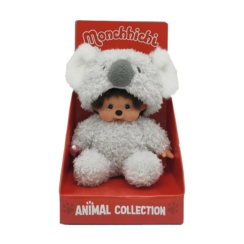 Peluche Monchhichi Koala - BANDAI - Douce peluche Peluche Monchhichi Koala - BANDAI - Douce peluche