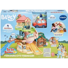 VTECH - TUT TUT BOLIDES BLUEY - PARCOURS CITY TOBOGGAN (+ LA VOITURE F
