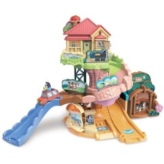 VTECH - TUT TUT BOLIDES BLUEY - PARCOURS CITY TOBOGGAN (+ LA VOITURE F