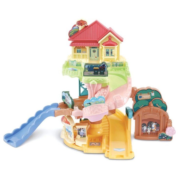 VTECH - TUT TUT BOLIDES BLUEY - PARCOURS CITY TOBOGGAN (+ LA VOITURE FAMILIALE DE BLUEY - Multicolore VTECH - TUT TUT BOLIDES BLUEY - PARCOURS CITY TOBOGGAN (+ LA VOITURE FAMILIALE DE BLUEY - Multicolore