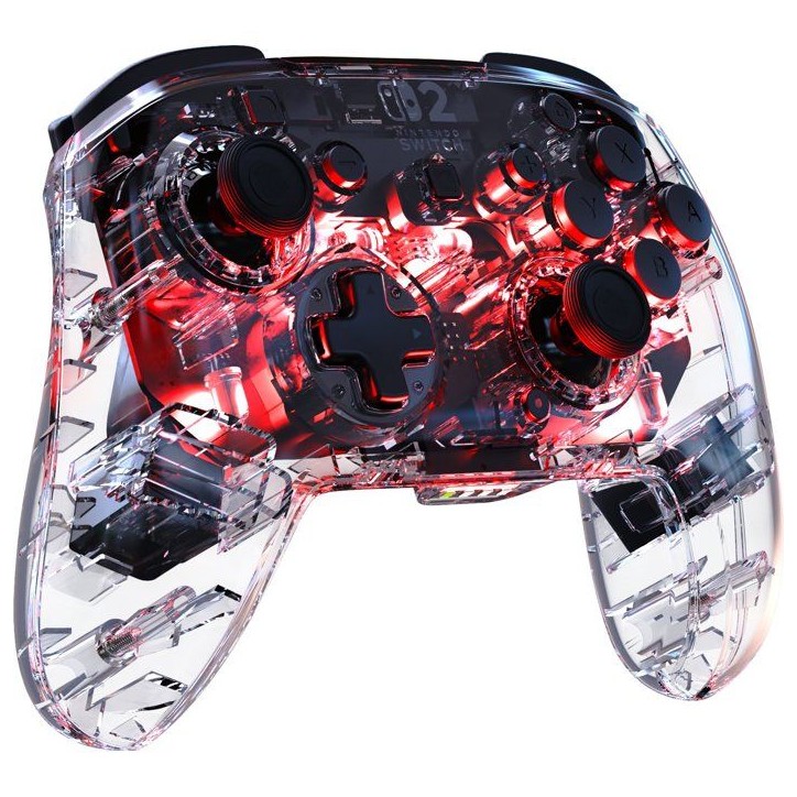 Manette gaming - TURTLE BEACH - Nintendo Switch 2 - Afterglow - Sans fil - Transparente avec éclairage RGB Manette gaming - TURTLE BEACH - Nintendo Switch 2 - Afterglow - Sans fil - Transparente avec éclairage RGB