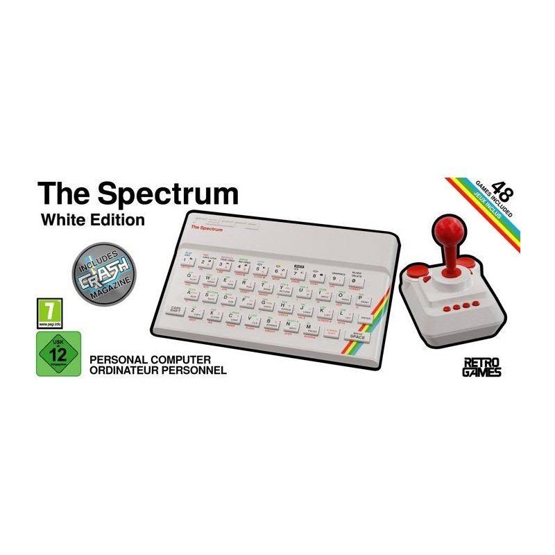 Console rétro - THE SPECTRUM - White Edition - Blanc