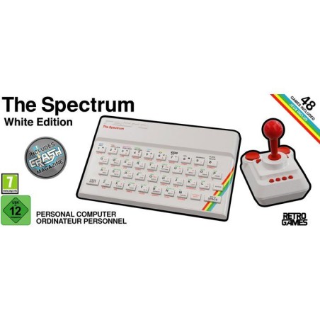 Console rétro - THE SPECTRUM - White Edition - Blanc