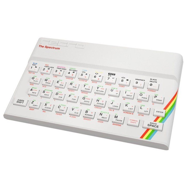 Console rétro - THE SPECTRUM - White Edition - Blanc