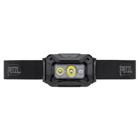 Lampe frontale - PETZL - ARIA 2 RGB - 475 Lumens - Portée 100 m - Autonomie max 100 h - Alimentation 3 piles AAA/LR03