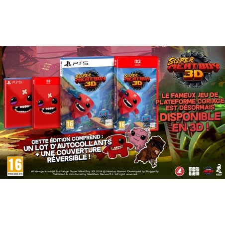 Super Meat Boy 3D • Jeu Nintendo Switch 2