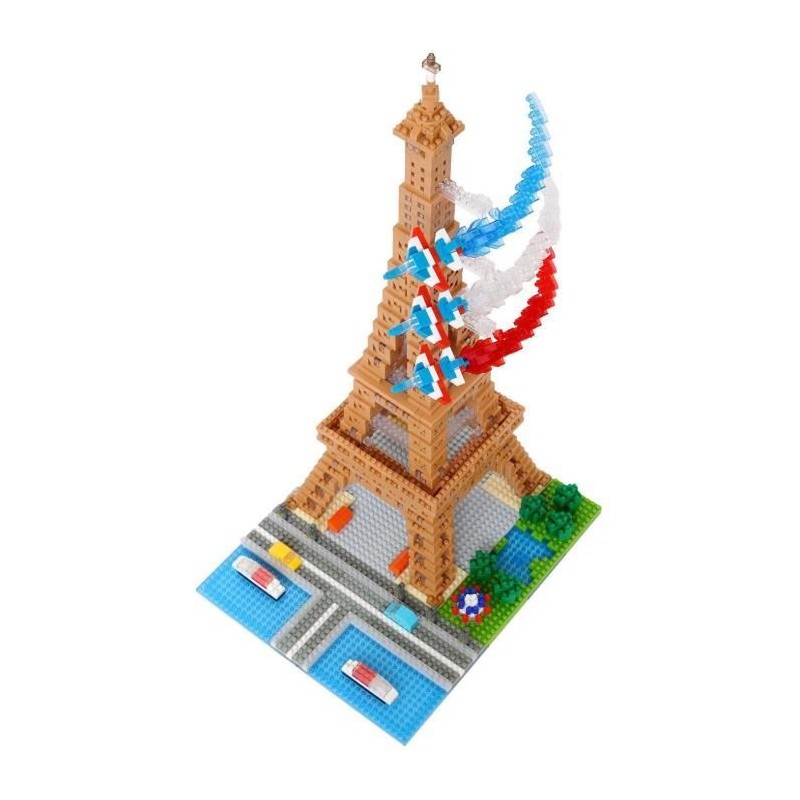 Mini-figurine en briques - BANDAI - NANOBLOCK - Tour Eiffel Deluxe - 2 Mini-figurine en briques - BANDAI - NANOBLOCK - Tour Eiffel Deluxe - 2