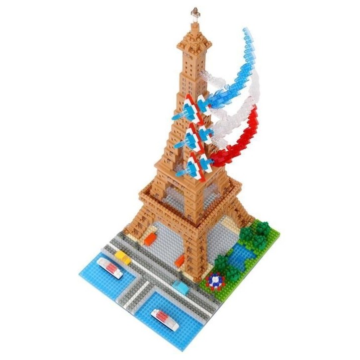 Mini-figurine en briques - BANDAI - NANOBLOCK - Tour Eiffel Deluxe - 2500 pcs Mini-figurine en briques - BANDAI - NANOBLOCK - Tour Eiffel Deluxe - 2500 pcs