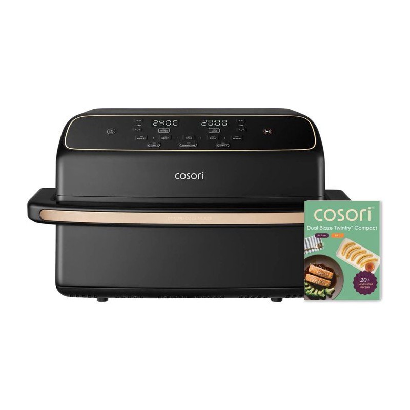 Friteuse sans huile COSORI - Air Fryer Dual Blaze Twinfry Compact - Ca