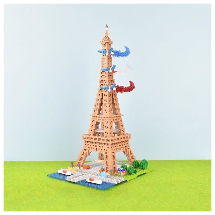 Mini-figurine en briques - BANDAI - NANOBLOCK - Tour Eiffel Deluxe - 2500 pcs Mini-figurine en briques - BANDAI - NANOBLOCK - Tour Eiffel Deluxe - 2500 pcs