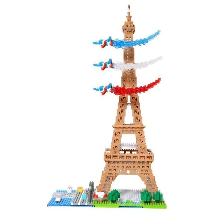 Mini-figurine en briques - BANDAI - NANOBLOCK - Tour Eiffel Deluxe - 2500 pcs Mini-figurine en briques - BANDAI - NANOBLOCK - Tour Eiffel Deluxe - 2500 pcs