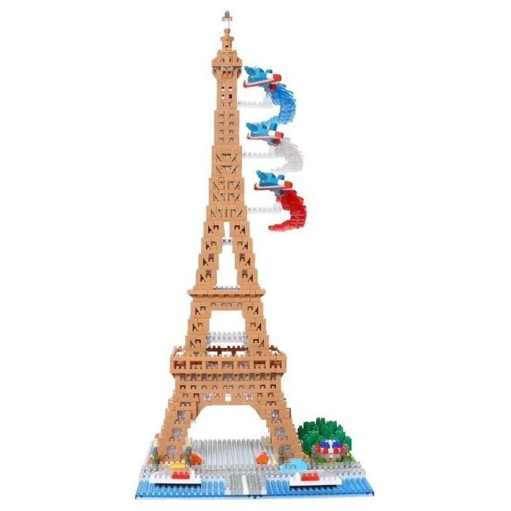 Mini-figurine en briques - BANDAI - NANOBLOCK - Tour Eiffel Deluxe - 2500 pcs Mini-figurine en briques - BANDAI - NANOBLOCK - Tour Eiffel Deluxe - 2500 pcs