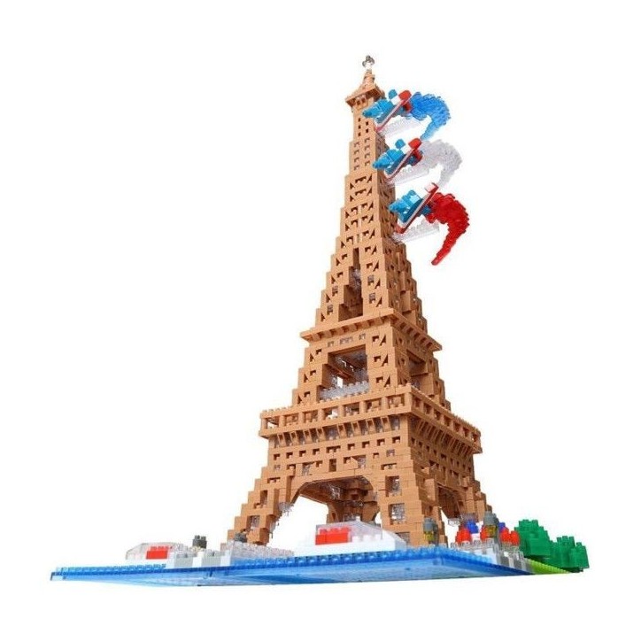 Mini-figurine en briques - BANDAI - NANOBLOCK - Tour Eiffel Deluxe - 2500 pcs Mini-figurine en briques - BANDAI - NANOBLOCK - Tour Eiffel Deluxe - 2500 pcs