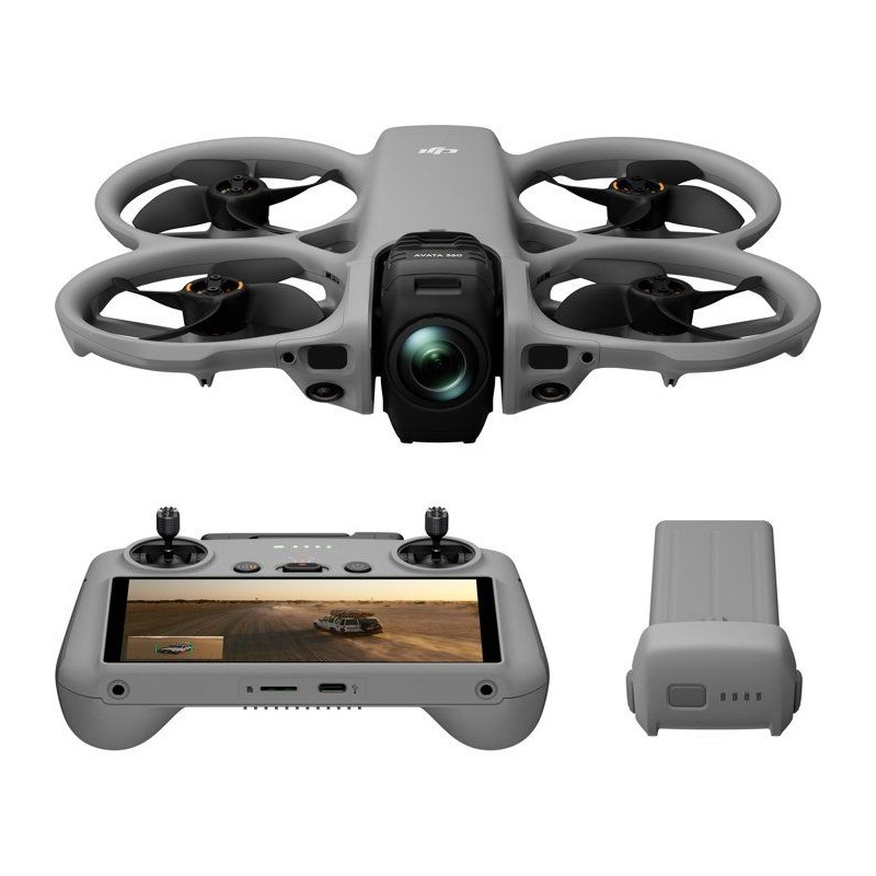 Drone - DJI - Avata 360 (DJI RC 2) - Vidéo 8K capteur 1'' - Transmiss