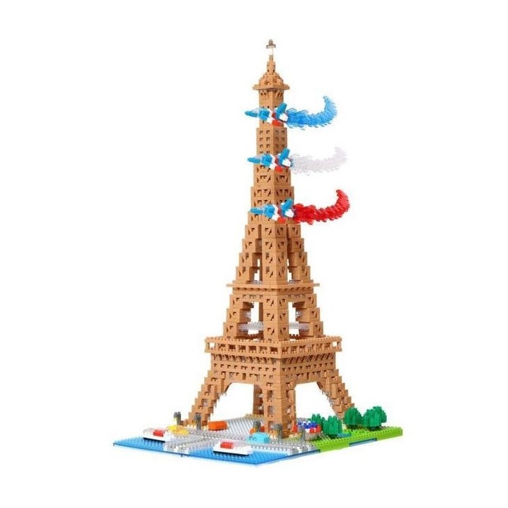 Mini-figurine en briques - BANDAI - NANOBLOCK - Tour Eiffel Deluxe - 2500 pcs Mini-figurine en briques - BANDAI - NANOBLOCK - Tour Eiffel Deluxe - 2500 pcs
