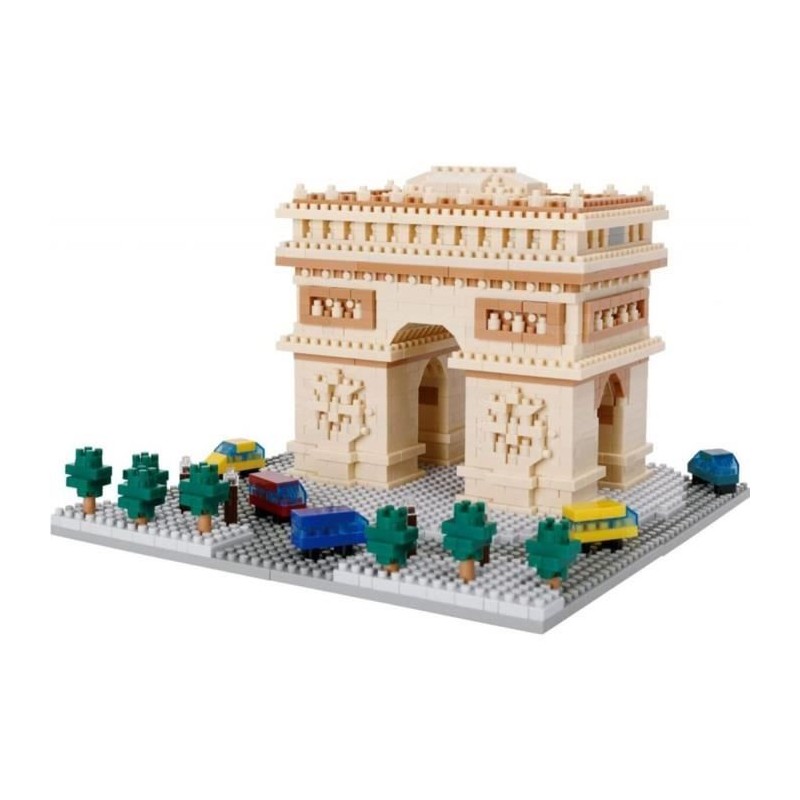 Mini-figurine en briques - BANDAI - NANOBLOCK - Arc de Triomphe Deluxe Mini-figurine en briques - BANDAI - NANOBLOCK - Arc de Triomphe Deluxe
