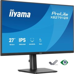 Ecran PC - IIYAMA - 27 - QHD - 75Hz - IPS - 1ms - Ajustable en hauteur