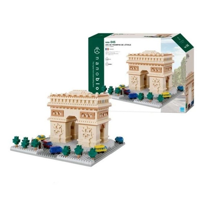 Mini-figurine en briques - BANDAI - NANOBLOCK - Arc de Triomphe Deluxe - 1560 pcs Mini-figurine en briques - BANDAI - NANOBLOCK - Arc de Triomphe Deluxe - 1560 pcs