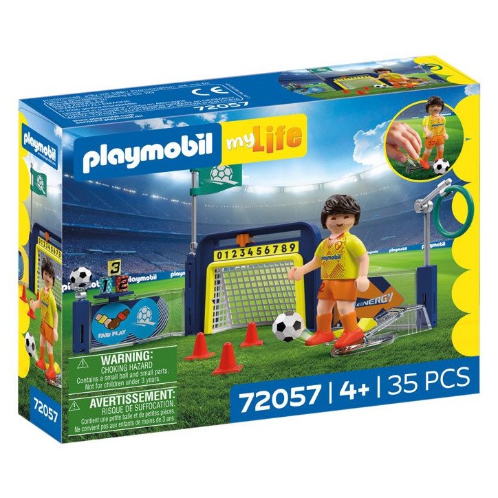 PLAYMOBIL 72057 Entraînement cage de football, My Life Sport & Action, 35 pieces, Des 4 ans PLAYMOBIL 72057 Entraînement cage de football, My Life Sport & Action, 35 pieces, Des 4 ans