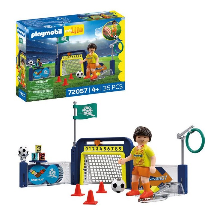 PLAYMOBIL 72057 Entraînement cage de football, My Life Sport & Action, 35 pieces, Des 4 ans PLAYMOBIL 72057 Entraînement cage de football, My Life Sport & Action, 35 pieces, Des 4 ans