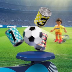 PLAYMOBIL 72057 Entraînement cage de football, My Life Sport & Action