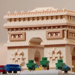 Mini-figurine en briques - BANDAI - NANOBLOCK - Arc de Triomphe Deluxe