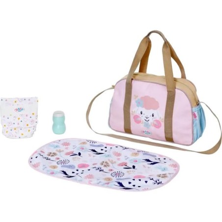Sac a langer - BABY BORN - Baby Born - Imprimé fleuri - Inclus access