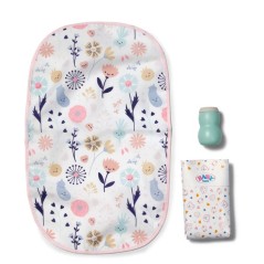 Sac a langer - BABY BORN - Baby Born - Imprimé fleuri - Inclus access